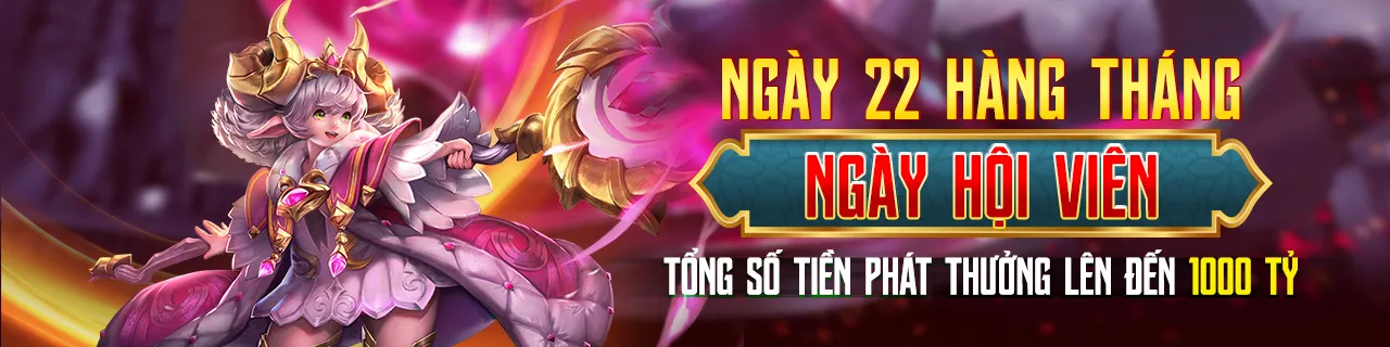 Ngày hội viên - 22 hằng tháng